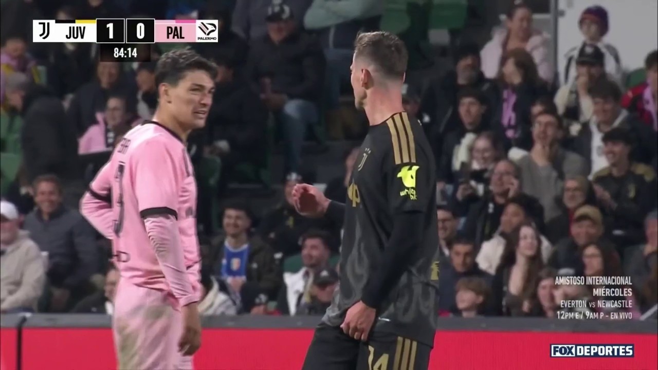 🚨 LES ANULARON EL GOL | Juventus vs Palermo | Amistoso 2026