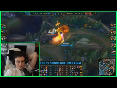 Caedrel & IWD React To Caedrel's Corki INT Play