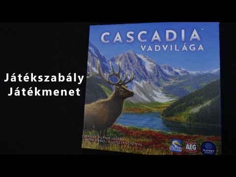Cascadia vadvilága | Park építés kezdő kurzus | Játékszabály + Játékmenet - Pumisix