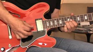 Video thumbnail for 2010 Gibson ES-335 1963 Block Reissue Historic Part1 by GregsGuitars