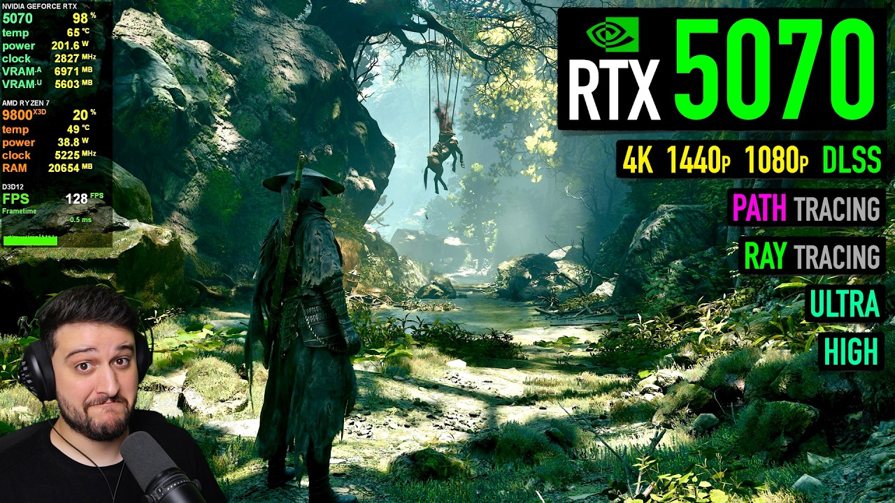 RTX 5070 - Phantom Blade Zero - Smooth UE5? What is this Sorcery?!