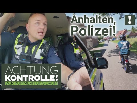 "Du sollst anhalten MANN!" Simson-Fahrer IGNORIERT die Polizei! | Achtung Kontrolle