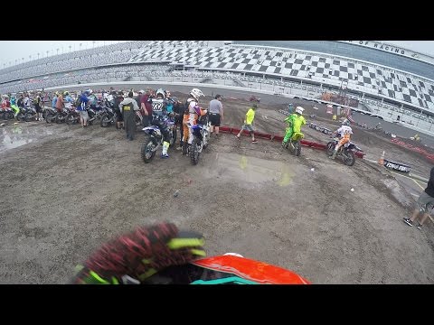 RCSX 250 A race 2017 KX250F Holeshot battle whips and crashes