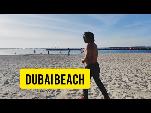 dubai beach | #dubai #dubaibeach #vlog #vlogs