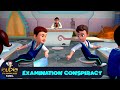 Examination Conspiracy Rudra Ep 120 Funny Cartoon ருத்ரா Magical Story Rudra TV Show 202