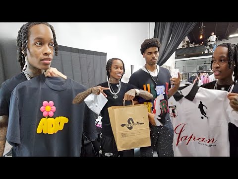 Lil Perfect Spends $1,500 At The Biggest Pop-Up Shop In HOUSTON!