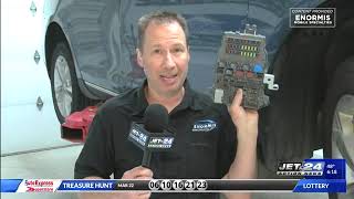 strange electrical problems Can be TIPM  going bad. find electrical Expert  near you to diagnose