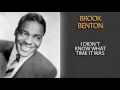 BROOK BENTON - I DIDN'T KNOW WHAT TIME IT WAS