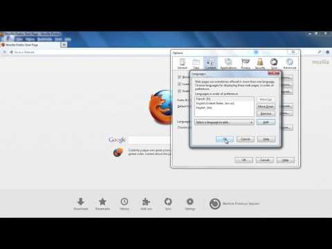 How to set Firefox Homepage
