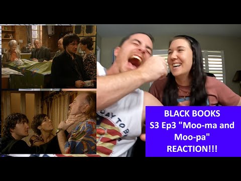 Americans React | BLACK BOOKS | Moo-ma and Moo-pa Season 3 Episode 3 | REACTION
