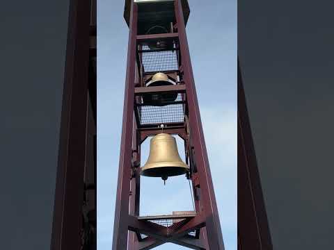 3 bell peal #bells #churchbells #mechanical #technician