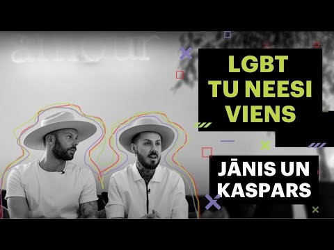 Jānis un Kašers par savu pieredzi, ceļu uz mīlestību un cieņpilnām attiecībām. “LGBT Tu neesi viens”