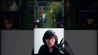 理解が追いつかないFakerの個人技　”FAKER, WHAT WAS THAT”　- RedBull LEAGUEofItsOWN T1 vs KC #Shorts