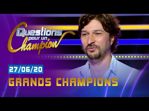SPÉCIALE GRANDS CHAMPIONS - EMISSION DU 27 JUIN 2020 - Questions pour un champion -