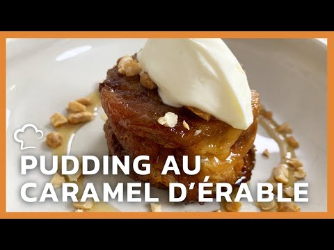 Pudding au caramel d’érable | Recette Food'Cuisine