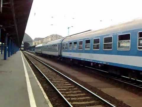 Venezia EuroNight train in Budapest