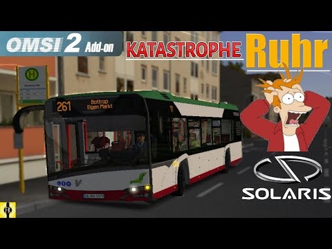 OMSI 2 [60 FPS] - RUHRGEBIET - SOLARIS STREIKT auf der Linie 261 - Let's Play Omsi 2 [#422]