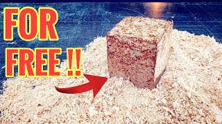Build this simple Wood Briquette Press and save Money!!!