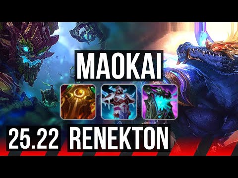 MAOKAI vs RENEKTON (TOP) | EUW Diamond | 25.22