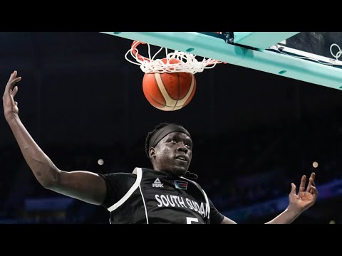 South Sudan’s Nuni Omot DOMINATES at AfroBasket 2025! 🔥
