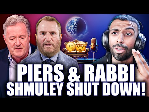 Rabbi Shmuley MELTS DOWN When Myron Drops Facts! On Piers Morgan