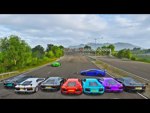 SÓ VALE LAMBORGHINI AVENTADOR - FORZA HORIZON 4