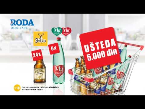 Roda: uz  frižider OSVEŽENJE NA POKLON 20. - 27.07.2016.