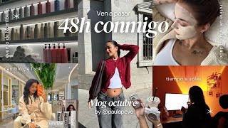 48 horas conmigo 💗​🪽​ Evento en Madrid, autocuidado + jugando a Dress to Impress 🌟​ | vlog cozy
