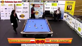 Finał Quay Rokietnica Open 2018 - Wojciech Szewczyk vs. Albin Ouschan