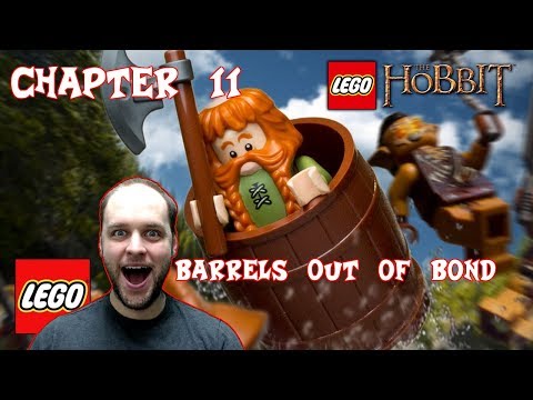Lego The Hobbit Chapter 11: Barrels Out of Bond - Full Episode Gameplay Playthrough
