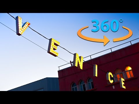 360 | 虛擬現實視頻（8K）中的加州威尼斯海灘之旅 (Venice Beach California Tour in 360 |  Virtual Reality Video (8K))
