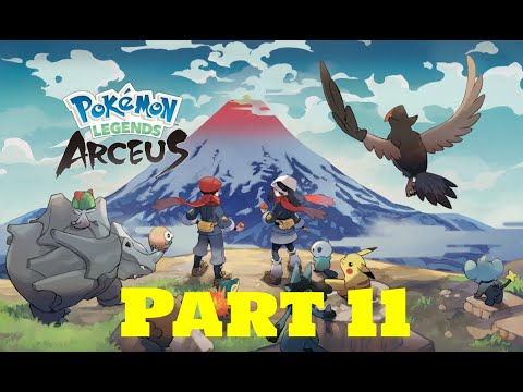 Pokemon Legends: Arceus Playthrough - Part 11 - Spelunking (No Commentary)