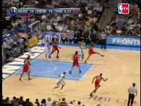 The little man got heart: Iverson Scores 33 against Rockets