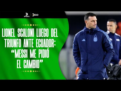 Video: SCALONI: A MESSI LE HARÁN ESTUDIOS" Y "CUTI ROMERO SE CREE HE-MAN"