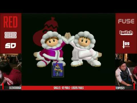 Genesis RED - Singles: R2 Pools: dizzkidboogie (Ice Climbers) vs Tempo|S2J (C. Falcon)