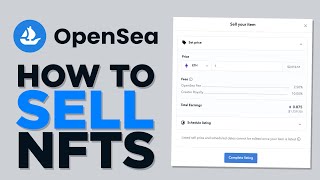How to Sell Your NFTs on OpenSea | Step by Step