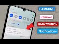 how to remove data warning notification in samsung phone | Over your mobile data limit samsung