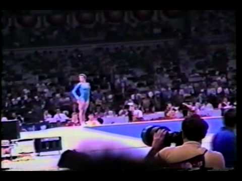 3rd T GDR Bettina Schieferdecker FX - 1988 Olympic Games 9.725