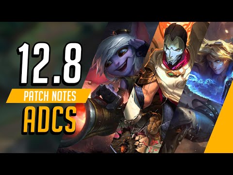 League of Legends Patch 12.8 ADC Changes