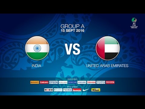 #AFCU16 - M01- India vs United Arab Emirates (Group A) - News Report