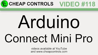 #118 Arduino connecting a Pro Mini to a USB/RS232 adapter