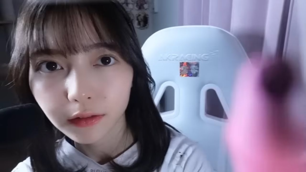 ASMR 色々なもので顔をタッチ