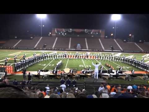 Bluecoats, performing Creep, encore, Massillon, OH 8-4-14