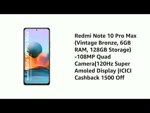 Redmi Note 10 Pro Max Unboxing And First Impressions ⚡ 120Hz sAMOLED, 108MP Camera, SD 732G & Mor