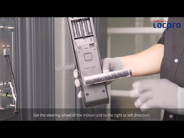 قفل باب ذكي صناعة كورية بلوتوث M120 LOCPRO