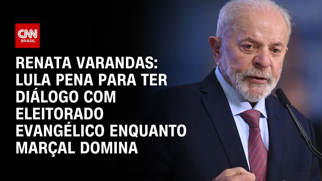 Renata Varandas: Lula pena para ter diálogo com eleitorado evangélico enquanto Marçal domina | CNN 3