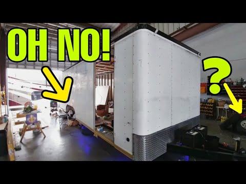 WOW, No Brakes and Wrong Spare! Band Trailer Renovation Part 5