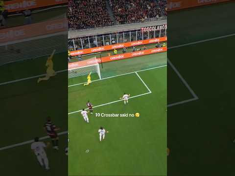 Saelemaekers, so close 🤏😮‍💨#seriea #milanjuve