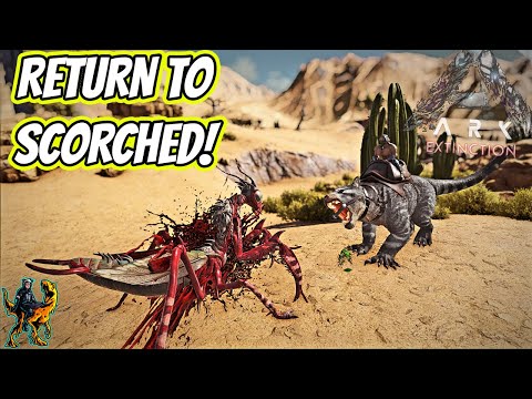 TRAVELLING BACK TO SCORCHED EARTH FOR MANTISIIII AND WYVERN EGGS!! || Ark Story Unmodded Ep 147