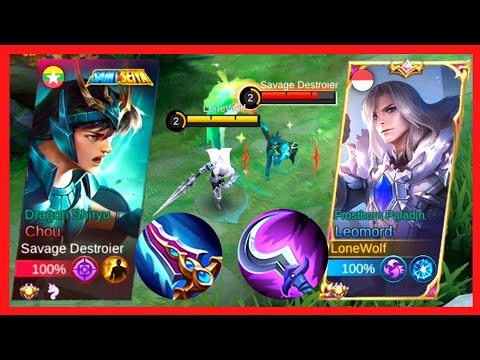 Buffed Leomord VS Chou Dragon Shiryu - WHO WILL WIN? MLBB